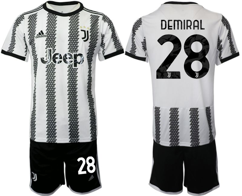 Men 2022-2023 Club Juventus FC home white 28 Soccer Jersey